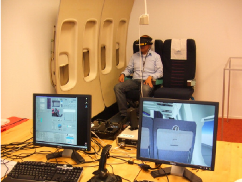 درمان ترس از پرواز با واقعیت مجازی